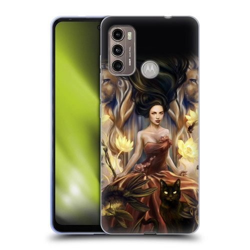Selina Fenech Fantasy Queens of Wands Soft Gel Case for Motorola Moto G60 / Moto G40 Fusion