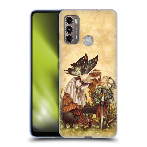 Selina Fenech Fantasy Enchanted Kiss Soft Gel Case for Motorola Moto G60 / Moto G40 Fusion