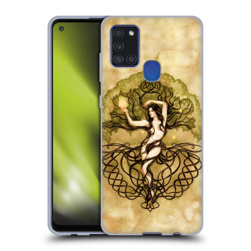 Selina Fenech Fantasy Earth Life Magic Soft Gel Case for Samsung Galaxy A21s (2020)