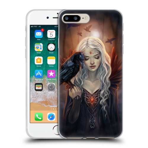 Selina Fenech Gothic Ravenkin Soft Gel Case for Apple iPhone 7 Plus / iPhone 8 Plus