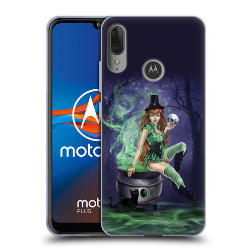 Selina Fenech Gothic Jinxed Soft Gel Case for Motorola Moto E6 Plus