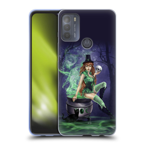 Selina Fenech Gothic Jinxed Soft Gel Case for Motorola Moto G50