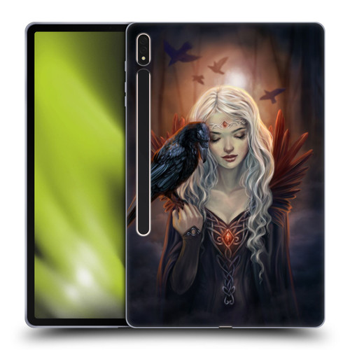 Selina Fenech Gothic Ravenkin Soft Gel Case for Samsung Galaxy Tab S8 Plus