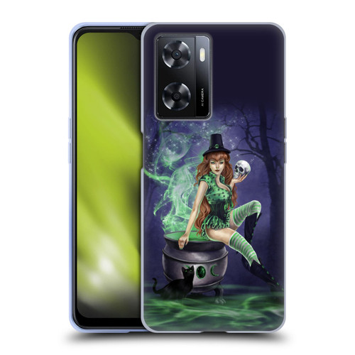 Selina Fenech Gothic Jinxed Soft Gel Case for OPPO A57s
