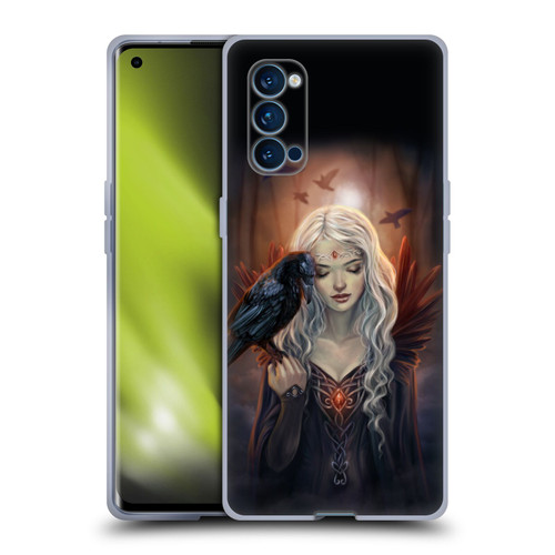 Selina Fenech Gothic Ravenkin Soft Gel Case for OPPO Reno 4 Pro 5G