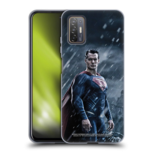Batman V Superman: Dawn of Justice Graphics Superman Soft Gel Case for HTC Desire 21 Pro 5G
