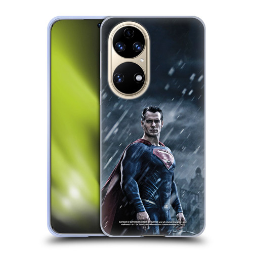 Batman V Superman: Dawn of Justice Graphics Superman Soft Gel Case for Huawei P50