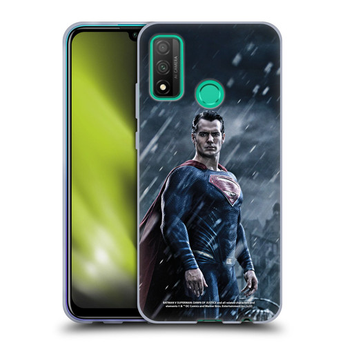 Batman V Superman: Dawn of Justice Graphics Superman Soft Gel Case for Huawei P Smart (2020)