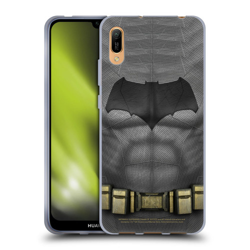 Batman V Superman: Dawn of Justice Graphics Batman Costume Soft Gel Case for Huawei Y6 Pro (2019)