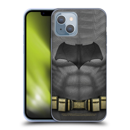 Batman V Superman: Dawn of Justice Graphics Batman Costume Soft Gel Case for Apple iPhone 14