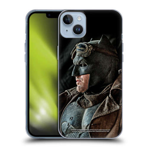 Batman V Superman: Dawn of Justice Graphics Batman Soft Gel Case for Apple iPhone 14 Plus