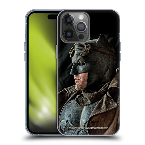 Batman V Superman: Dawn of Justice Graphics Batman Soft Gel Case for Apple iPhone 14 Pro Max