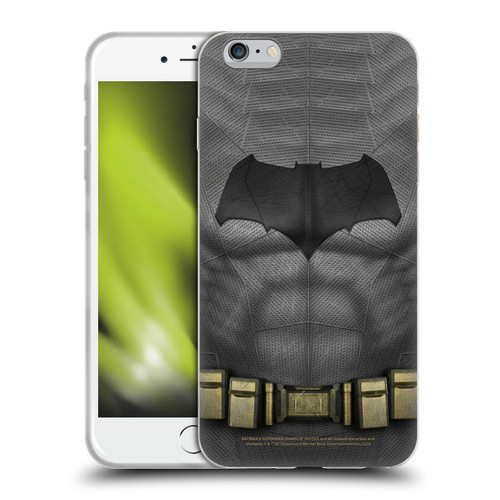 Batman V Superman: Dawn of Justice Graphics Batman Costume Soft Gel Case for Apple iPhone 6 Plus / iPhone 6s Plus