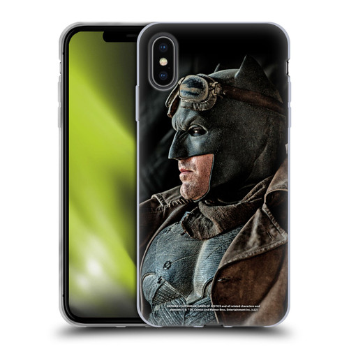 Batman V Superman: Dawn of Justice Graphics Batman Soft Gel Case for Apple iPhone XS Max