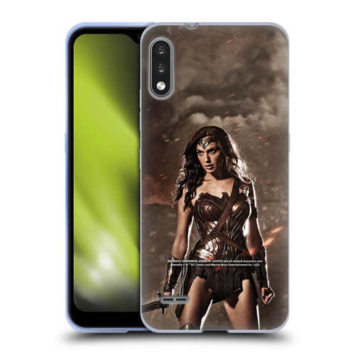 Batman V Superman: Dawn of Justice Graphics Wonder Woman Soft Gel Case for LG K22