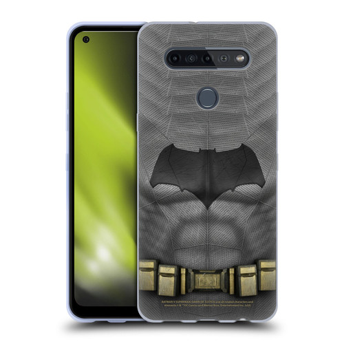 Batman V Superman: Dawn of Justice Graphics Batman Costume Soft Gel Case for LG K51S