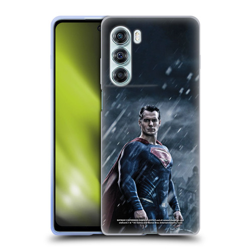 Batman V Superman: Dawn of Justice Graphics Superman Soft Gel Case for Motorola Edge S30 / Moto G200 5G