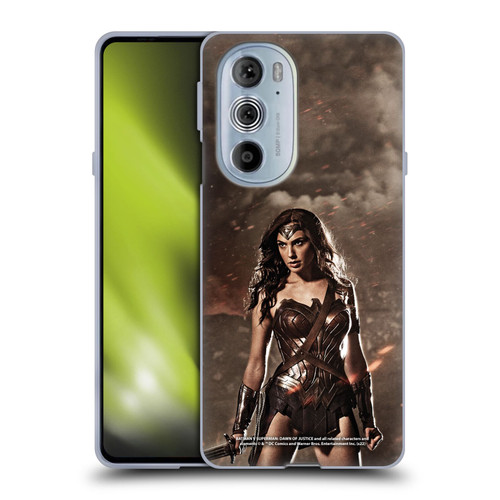 Batman V Superman: Dawn of Justice Graphics Wonder Woman Soft Gel Case for Motorola Edge X30