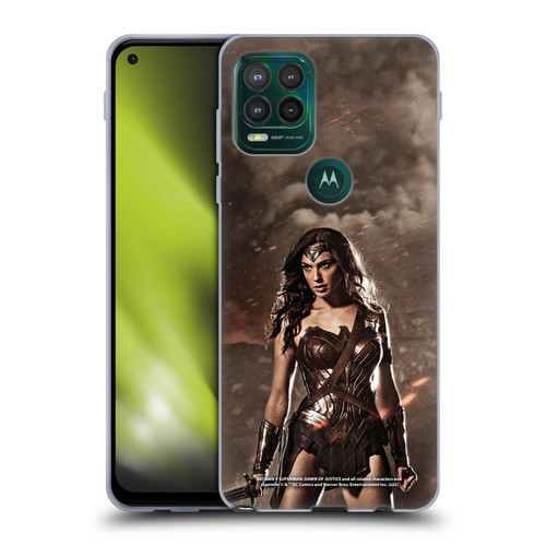 Batman V Superman: Dawn of Justice Graphics Wonder Woman Soft Gel Case for Motorola Moto G Stylus 5G 2021