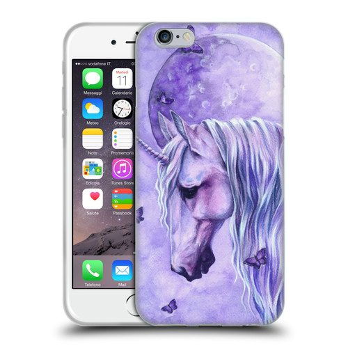 Selina Fenech Unicorns Moonlit Magic Soft Gel Case for Apple iPhone 6 / iPhone 6s