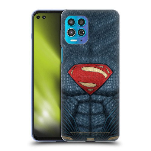 Batman V Superman: Dawn of Justice Graphics Superman Costume Soft Gel Case for Motorola Moto G100