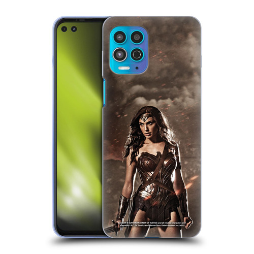 Batman V Superman: Dawn of Justice Graphics Wonder Woman Soft Gel Case for Motorola Moto G100