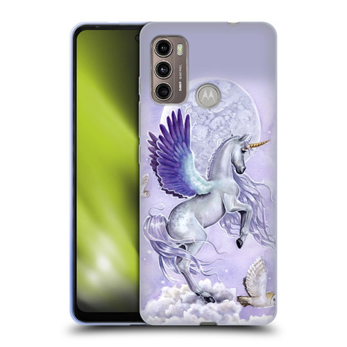 Selina Fenech Unicorns Moonshine Soft Gel Case for Motorola Moto G60 / Moto G40 Fusion