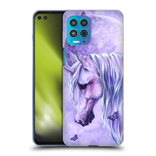 Selina Fenech Unicorns Moonlit Magic Soft Gel Case for Motorola Moto G100