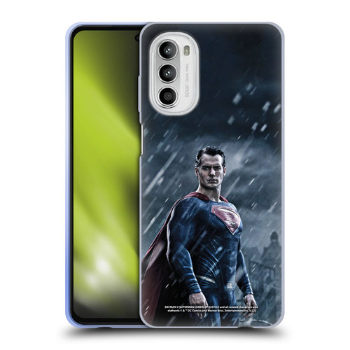 Batman V Superman: Dawn of Justice Graphics Superman Soft Gel Case for Motorola Moto G52
