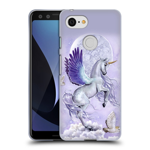 Selina Fenech Unicorns Moonshine Soft Gel Case for Google Pixel 3