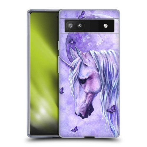 Selina Fenech Unicorns Moonlit Magic Soft Gel Case for Google Pixel 6a