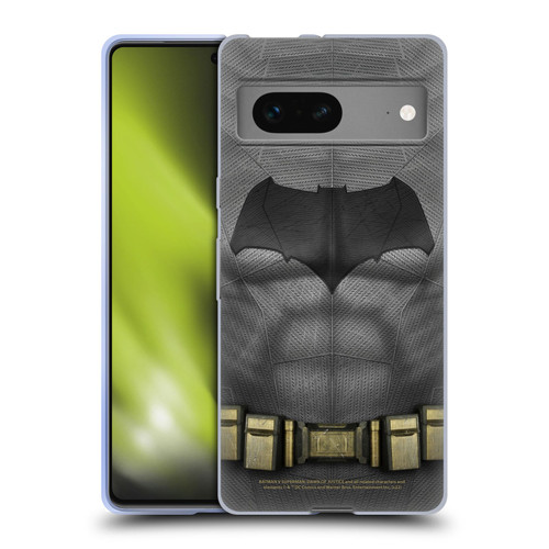 Batman V Superman: Dawn of Justice Graphics Batman Costume Soft Gel Case for Google Pixel 7