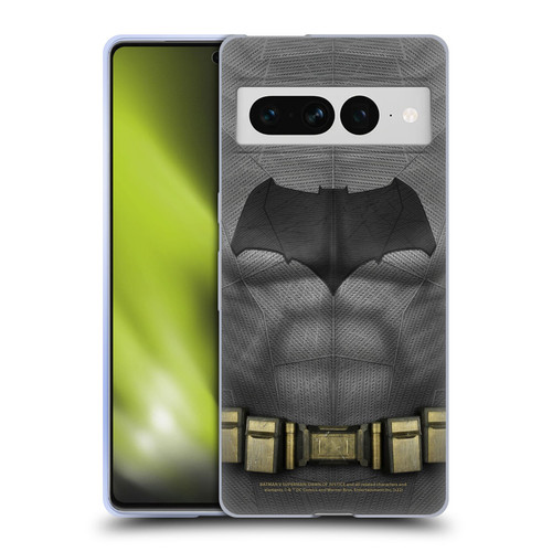 Batman V Superman: Dawn of Justice Graphics Batman Costume Soft Gel Case for Google Pixel 7 Pro