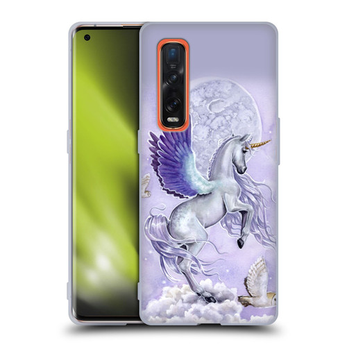 Selina Fenech Unicorns Moonshine Soft Gel Case for OPPO Find X2 Pro 5G