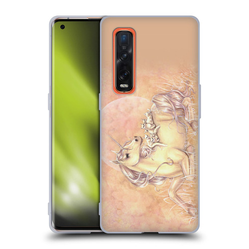 Selina Fenech Unicorns Purrfect Friends Soft Gel Case for OPPO Find X2 Pro 5G