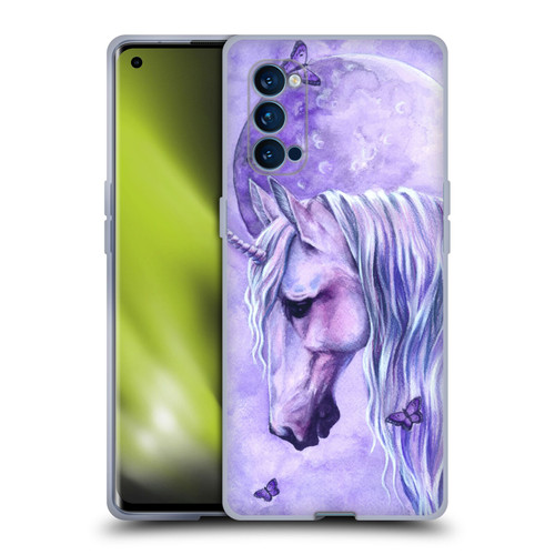 Selina Fenech Unicorns Moonlit Magic Soft Gel Case for OPPO Reno 4 Pro 5G