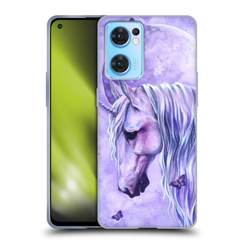 Selina Fenech Unicorns Moonlit Magic Soft Gel Case for OPPO Reno7 5G / Find X5 Lite