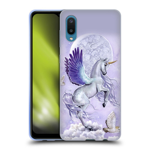 Selina Fenech Unicorns Moonshine Soft Gel Case for Samsung Galaxy A02/M02 (2021)