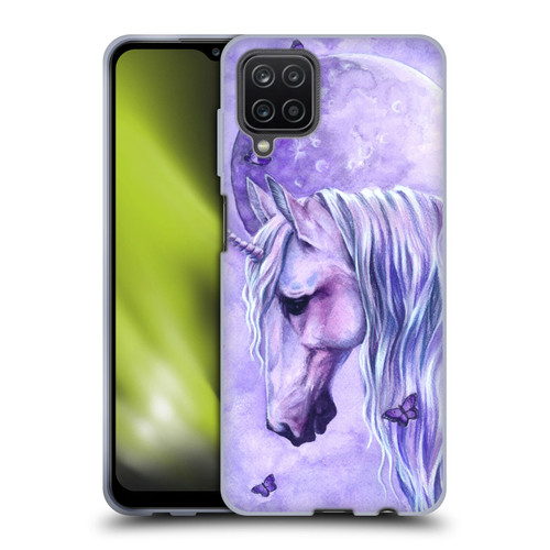 Selina Fenech Unicorns Moonlit Magic Soft Gel Case for Samsung Galaxy A12 (2020)