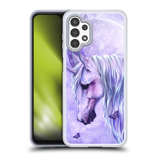 Selina Fenech Unicorns Moonlit Magic Soft Gel Case for Samsung Galaxy A13 (2022)