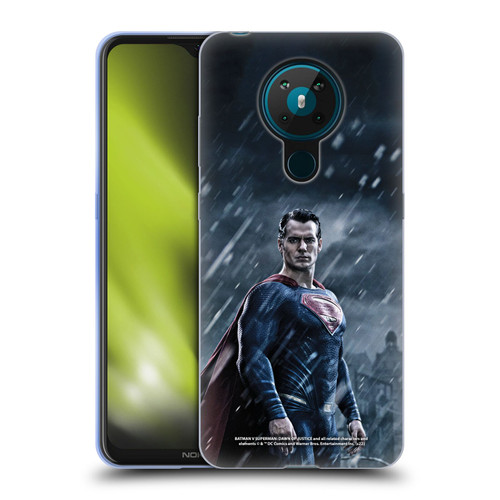 Batman V Superman: Dawn of Justice Graphics Superman Soft Gel Case for Nokia 5.3