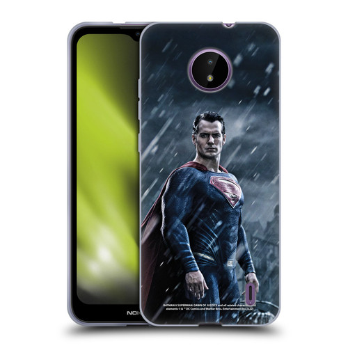 Batman V Superman: Dawn of Justice Graphics Superman Soft Gel Case for Nokia C10 / C20