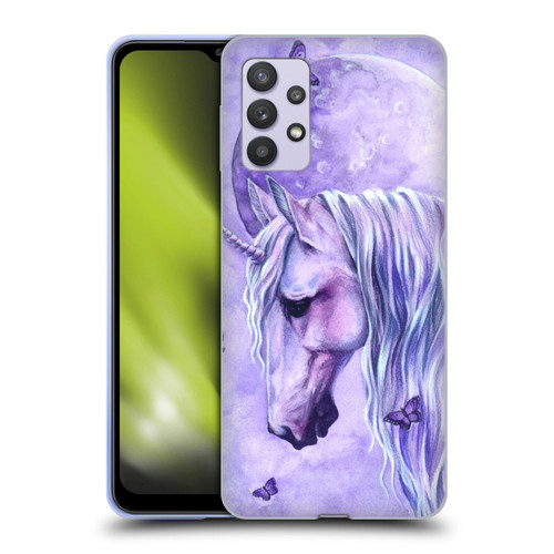 Selina Fenech Unicorns Moonlit Magic Soft Gel Case for Samsung Galaxy A32 5G / M32 5G (2021)