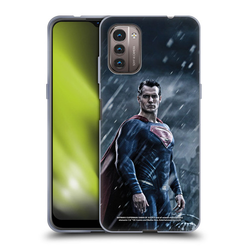 Batman V Superman: Dawn of Justice Graphics Superman Soft Gel Case for Nokia G11 / G21