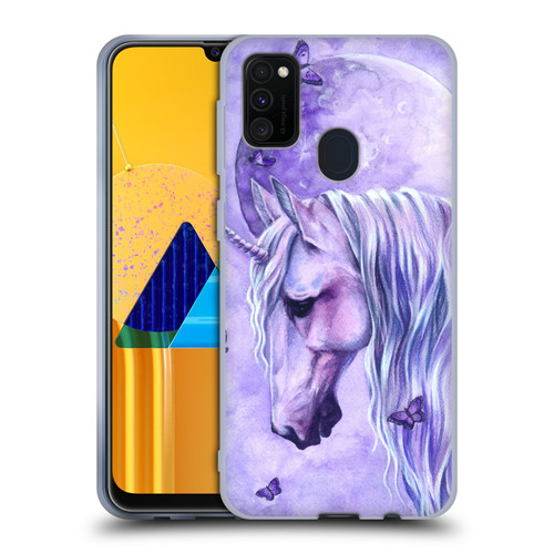 Selina Fenech Unicorns Moonlit Magic Soft Gel Case for Samsung Galaxy M30s (2019)/M21 (2020)