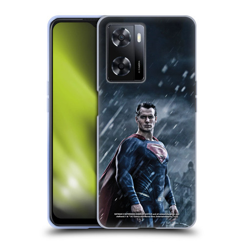 Batman V Superman: Dawn of Justice Graphics Superman Soft Gel Case for OPPO A57s