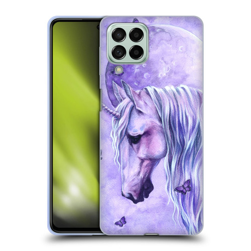 Selina Fenech Unicorns Moonlit Magic Soft Gel Case for Samsung Galaxy M53 (2022)