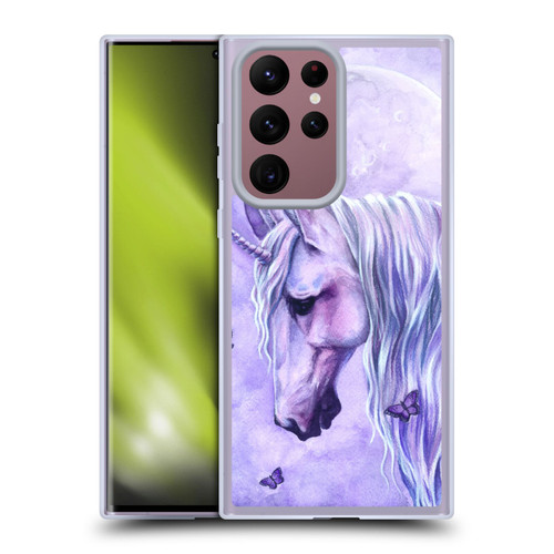 Selina Fenech Unicorns Moonlit Magic Soft Gel Case for Samsung Galaxy S22 Ultra 5G