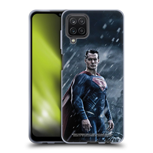 Batman V Superman: Dawn of Justice Graphics Superman Soft Gel Case for Samsung Galaxy A12 (2020)