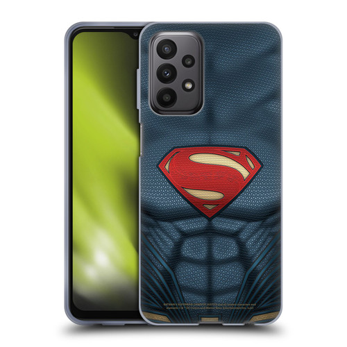 Batman V Superman: Dawn of Justice Graphics Superman Costume Soft Gel Case for Samsung Galaxy A23 / 5G (2022)
